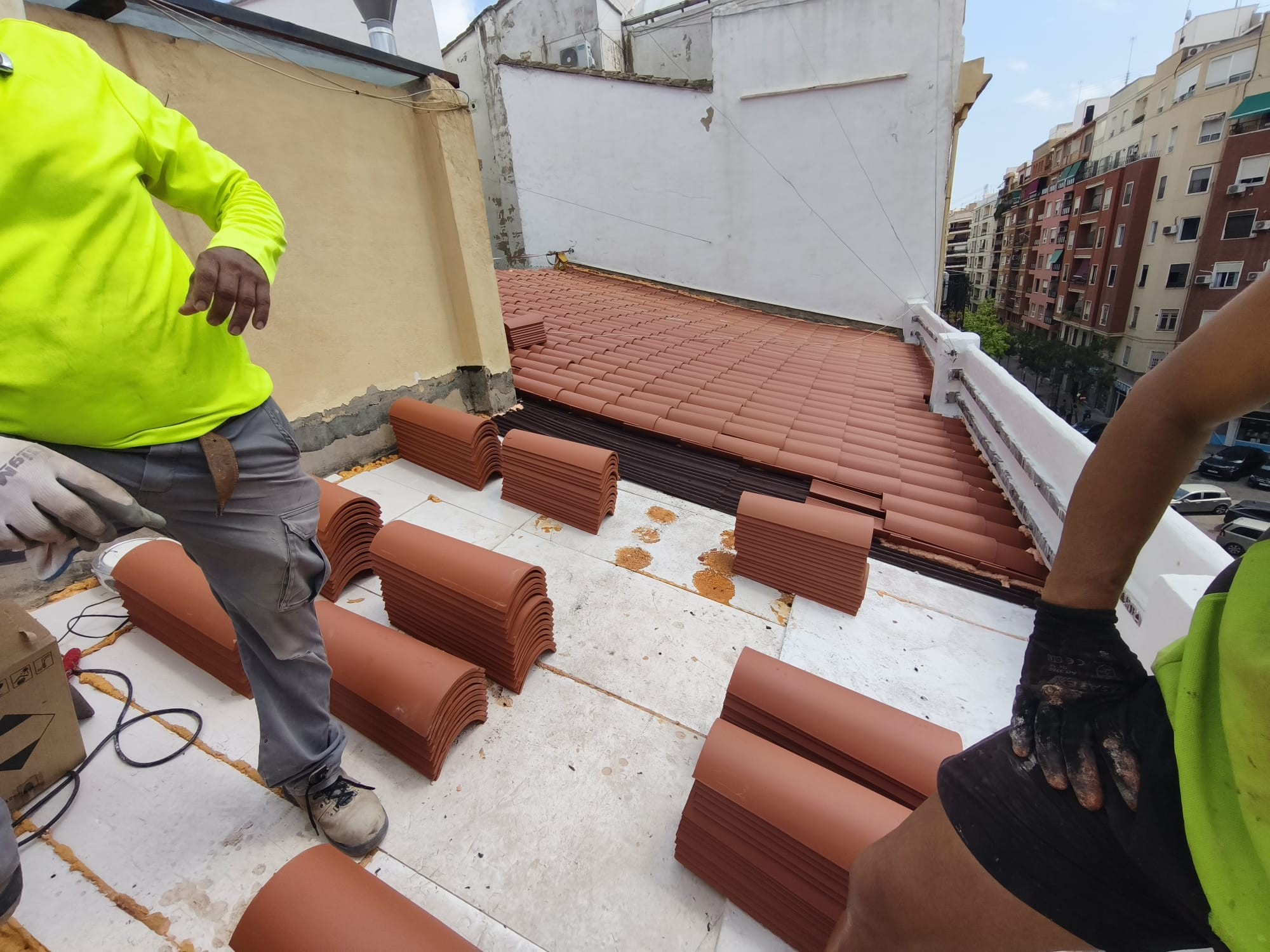 tresalfa trabajo cambio tejado edificio 3